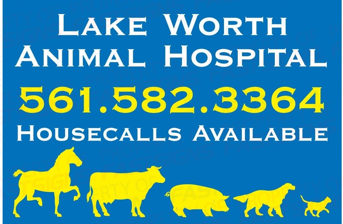 lake worth animal hospital logo